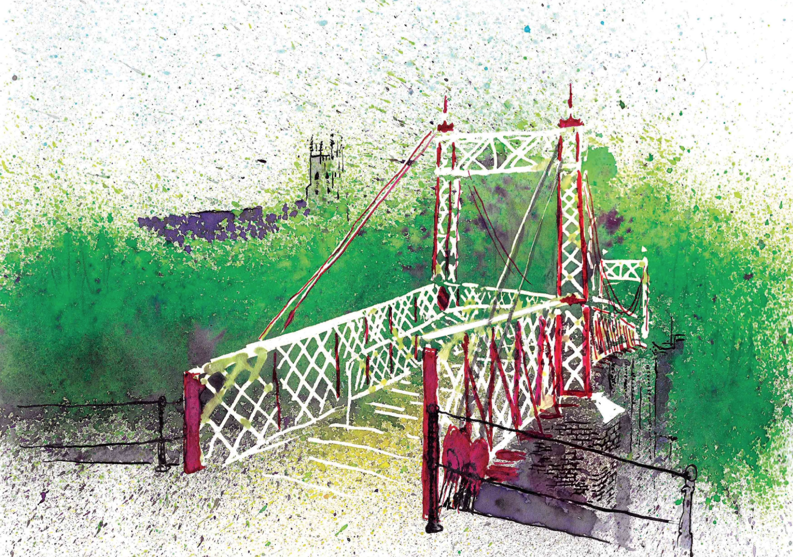 Gaol ferry Bridge Bristol