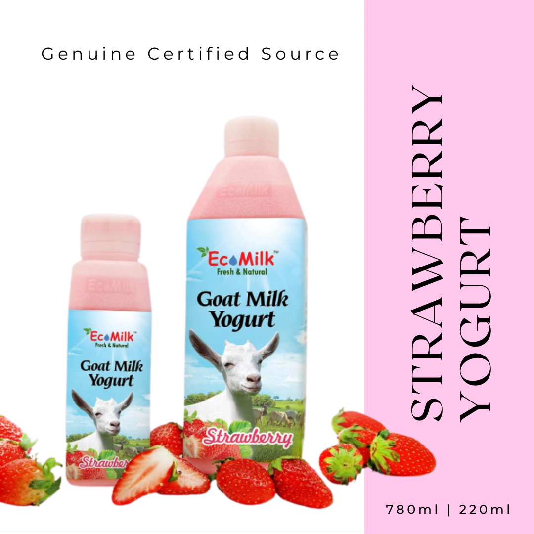 Strawberry Goat Milk Yogurt