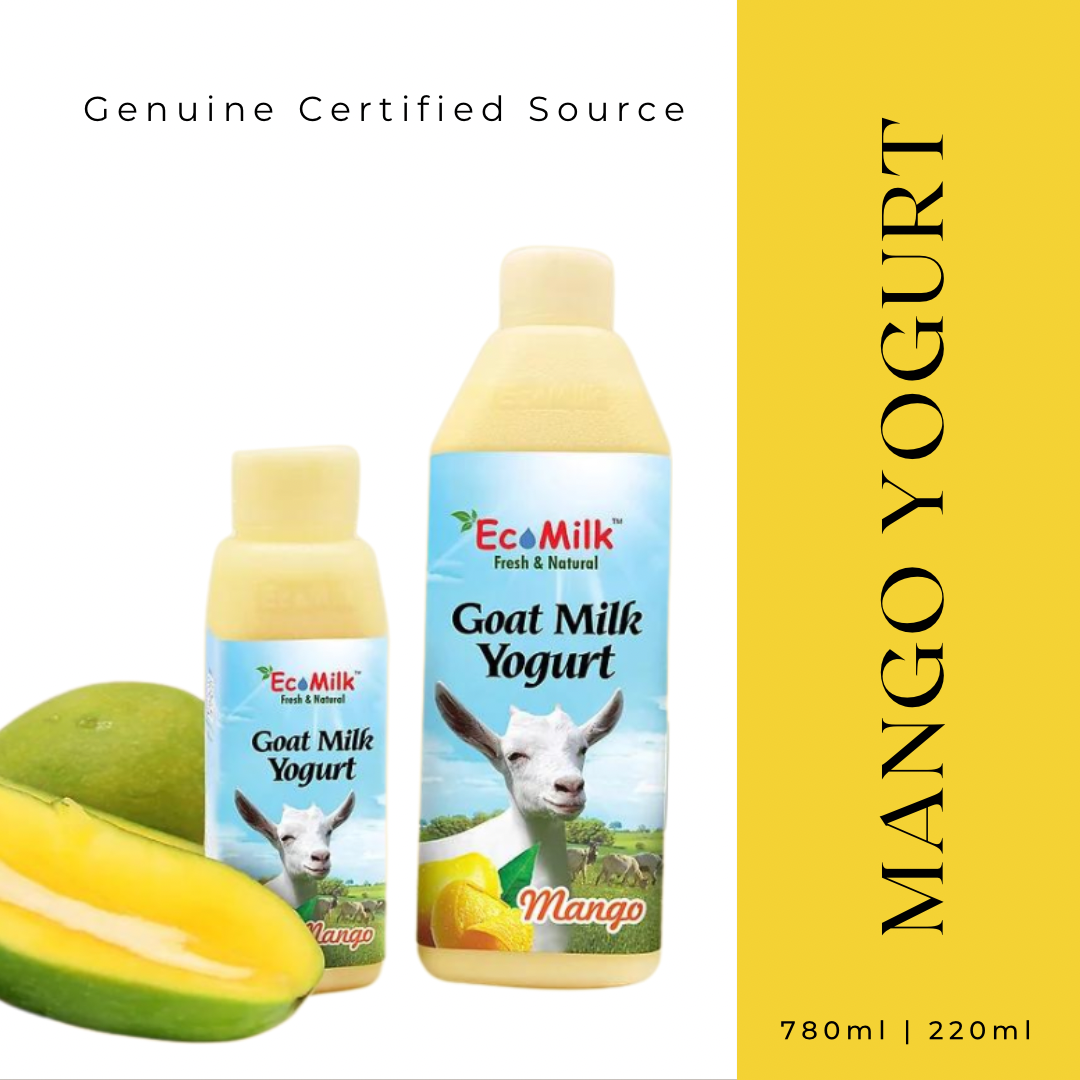 Mango Fruit Goat Milk Yogurt
