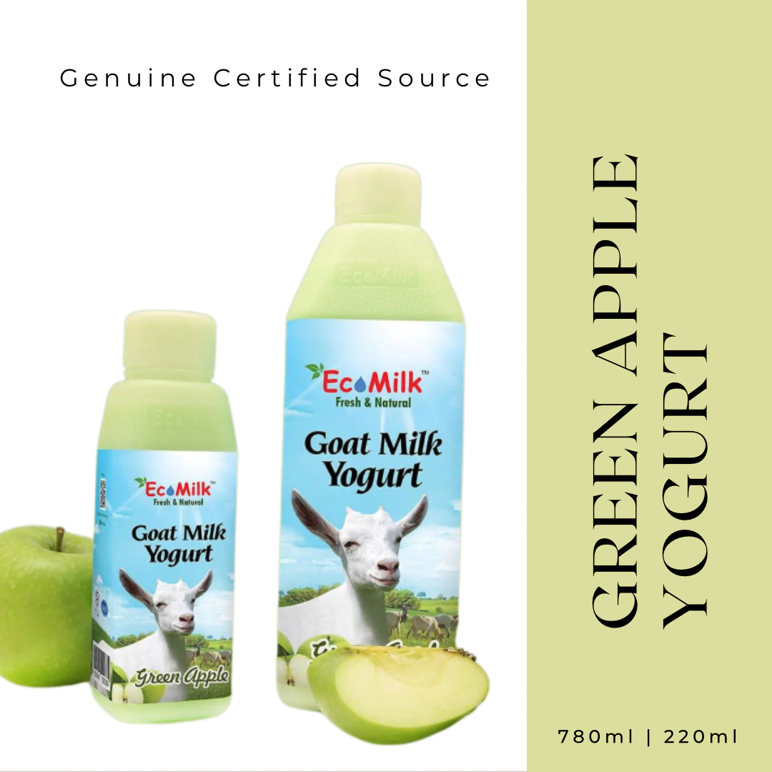 Green Apple Fruit Goat Milk Yogurt