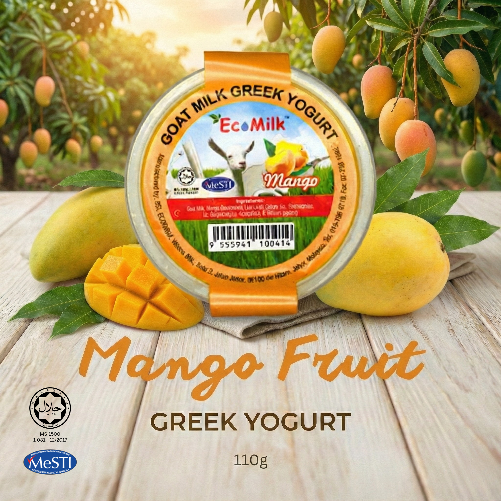 Mango Greek Yogurt