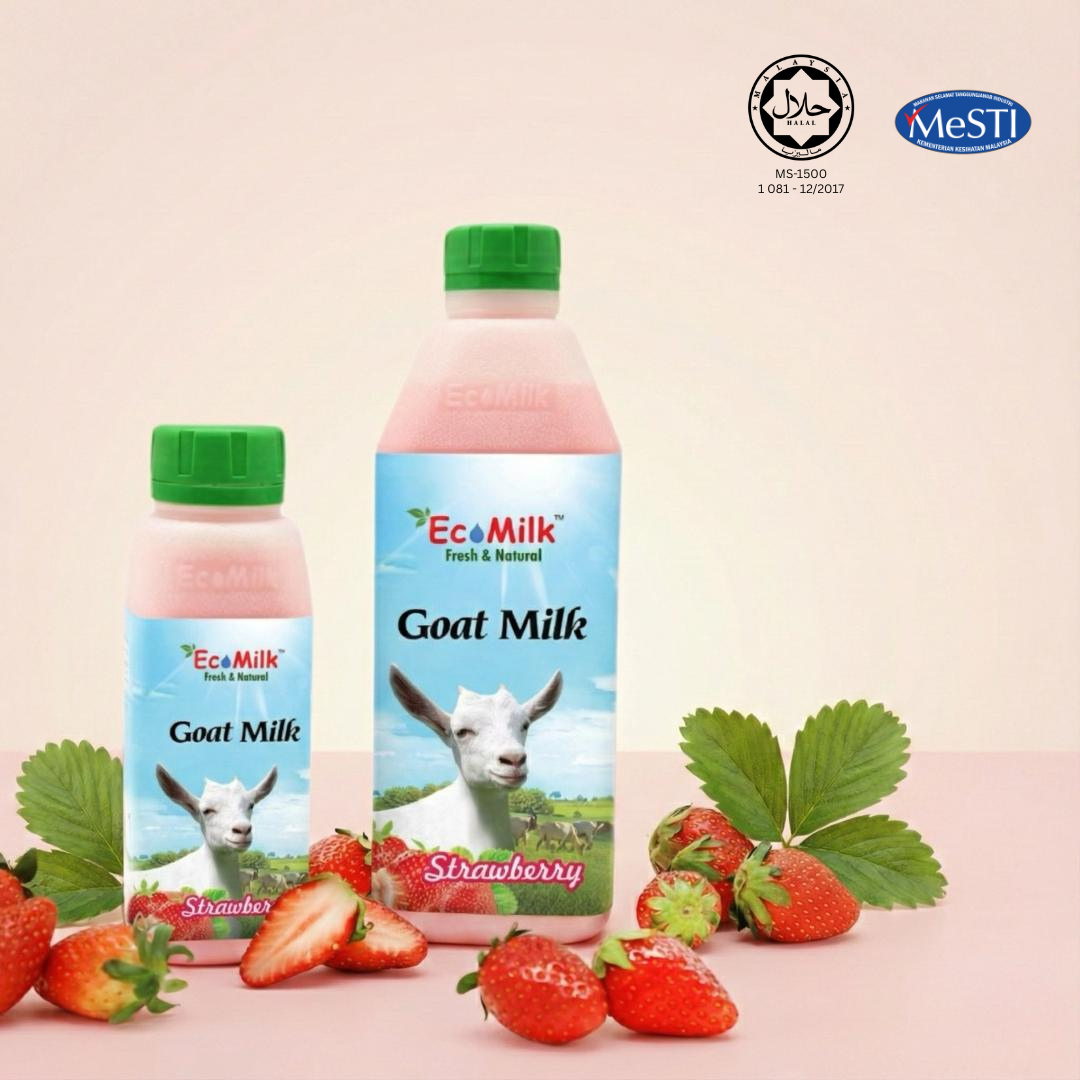 Strawberry Goat Milk