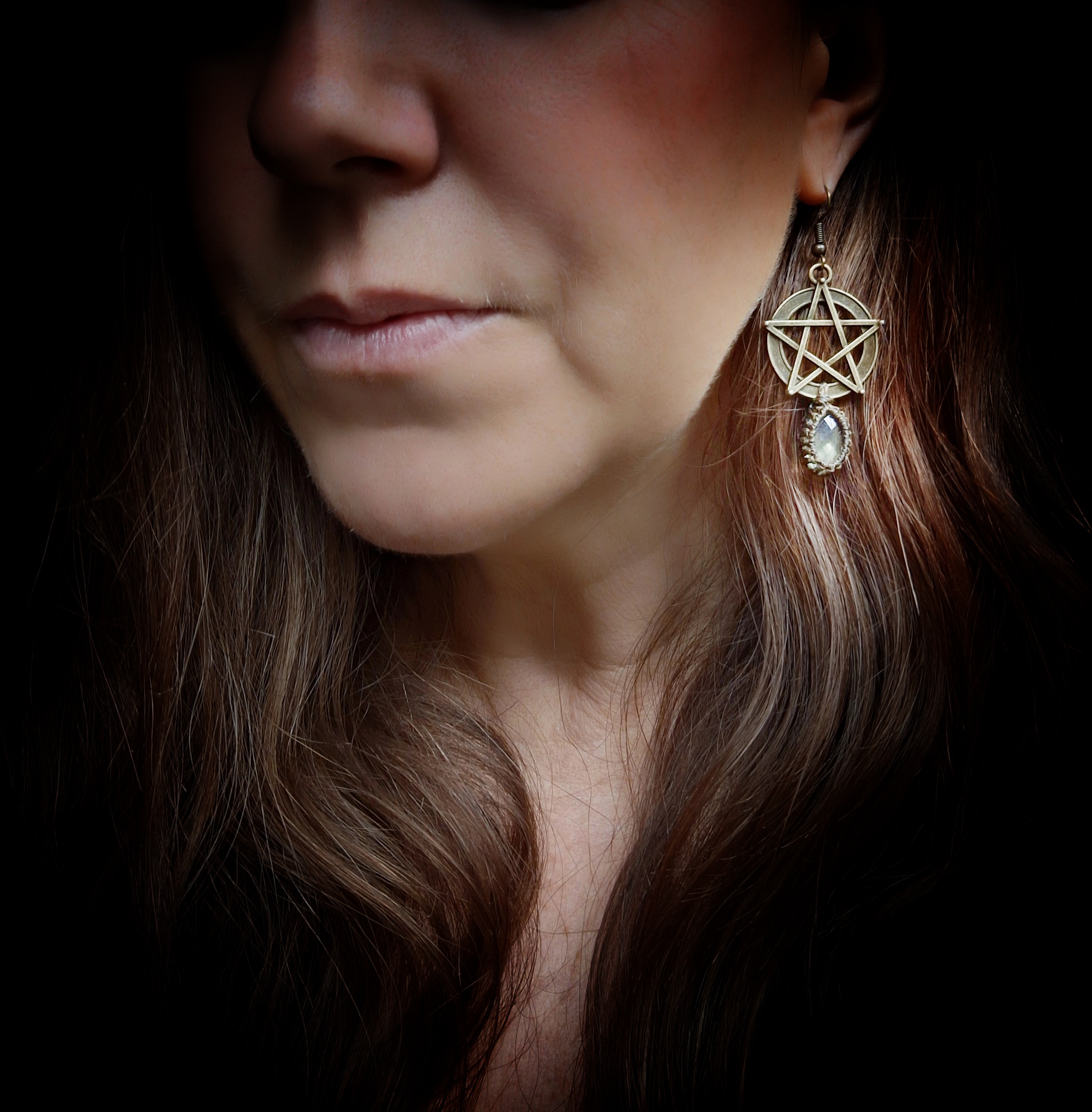 Boucles d'oreilles Pentacles