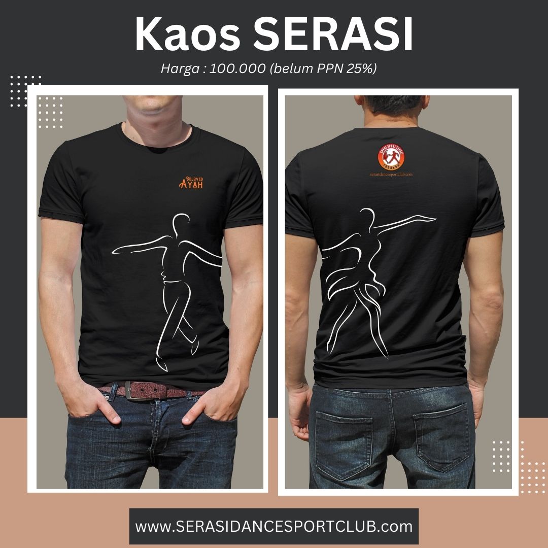 Kaos Serasi Hitam