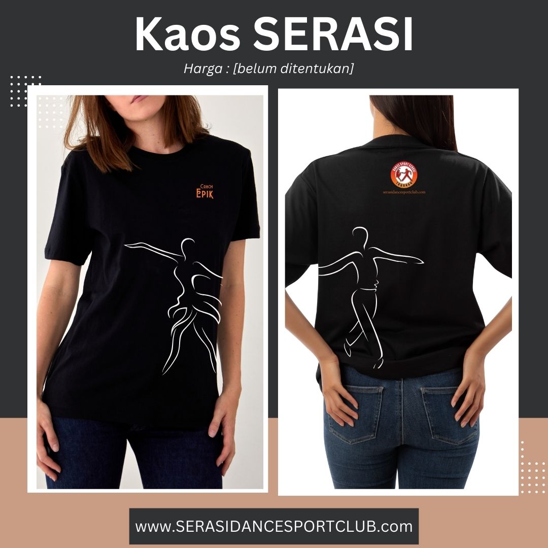 Kaos Serasi Hitam