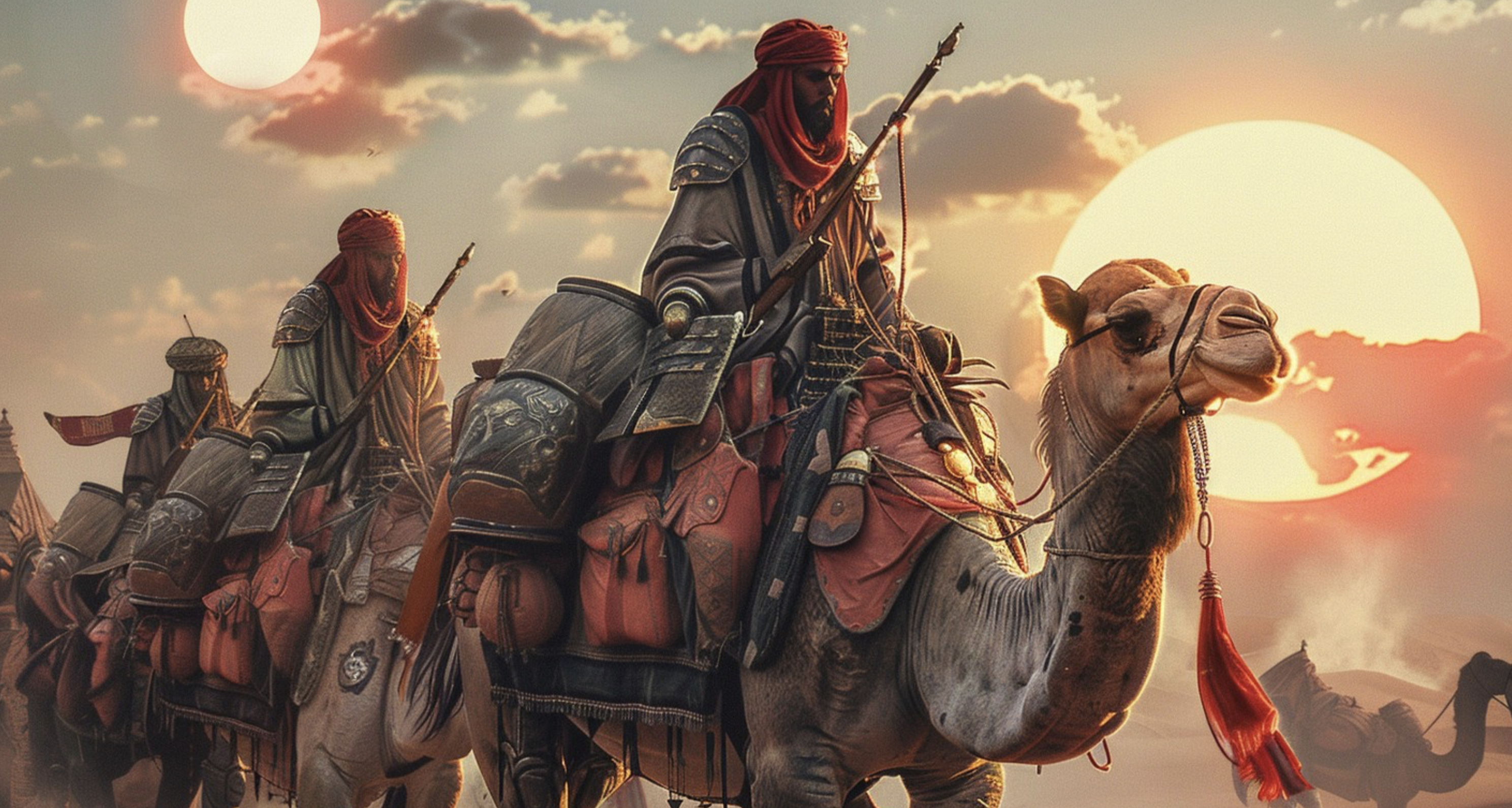 A camel for two suns