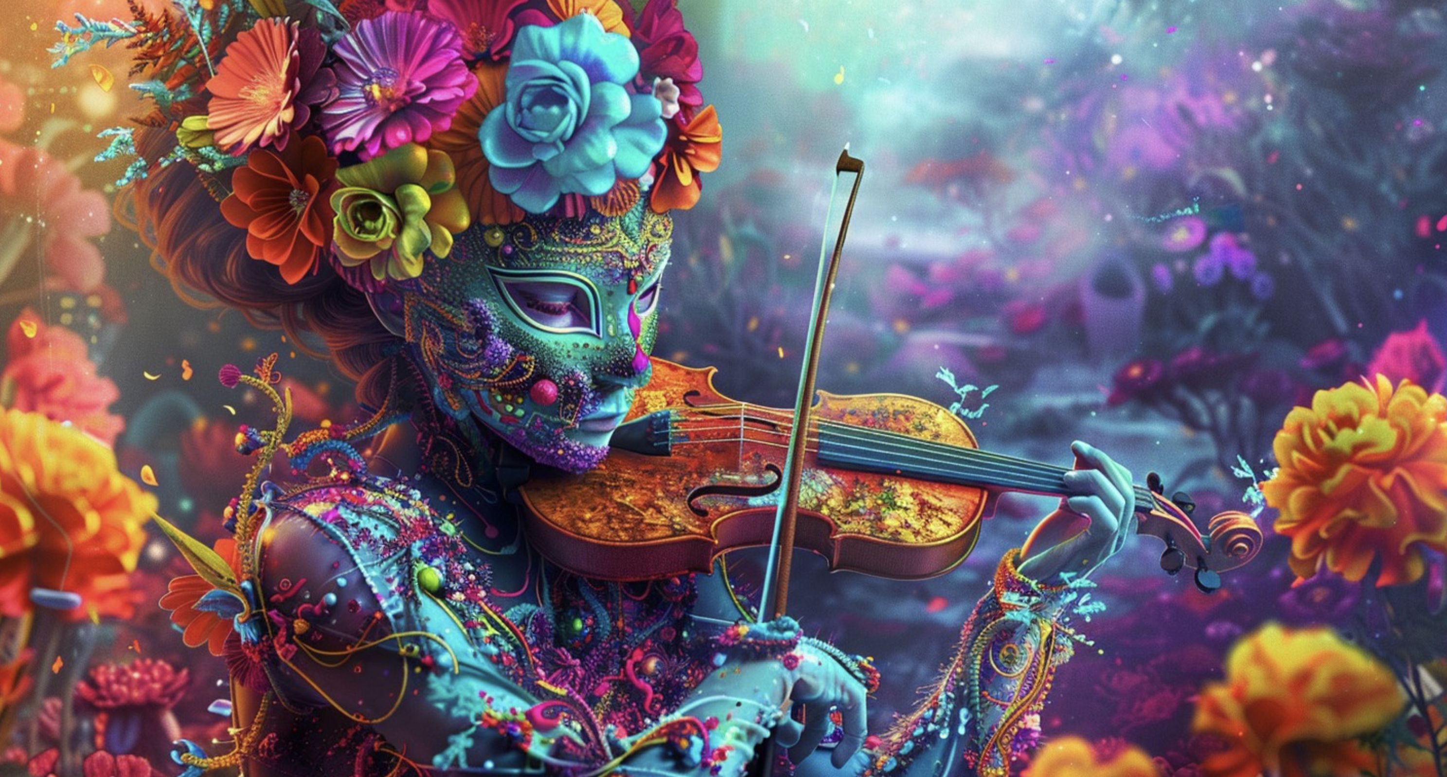 A Violin for the Flowers