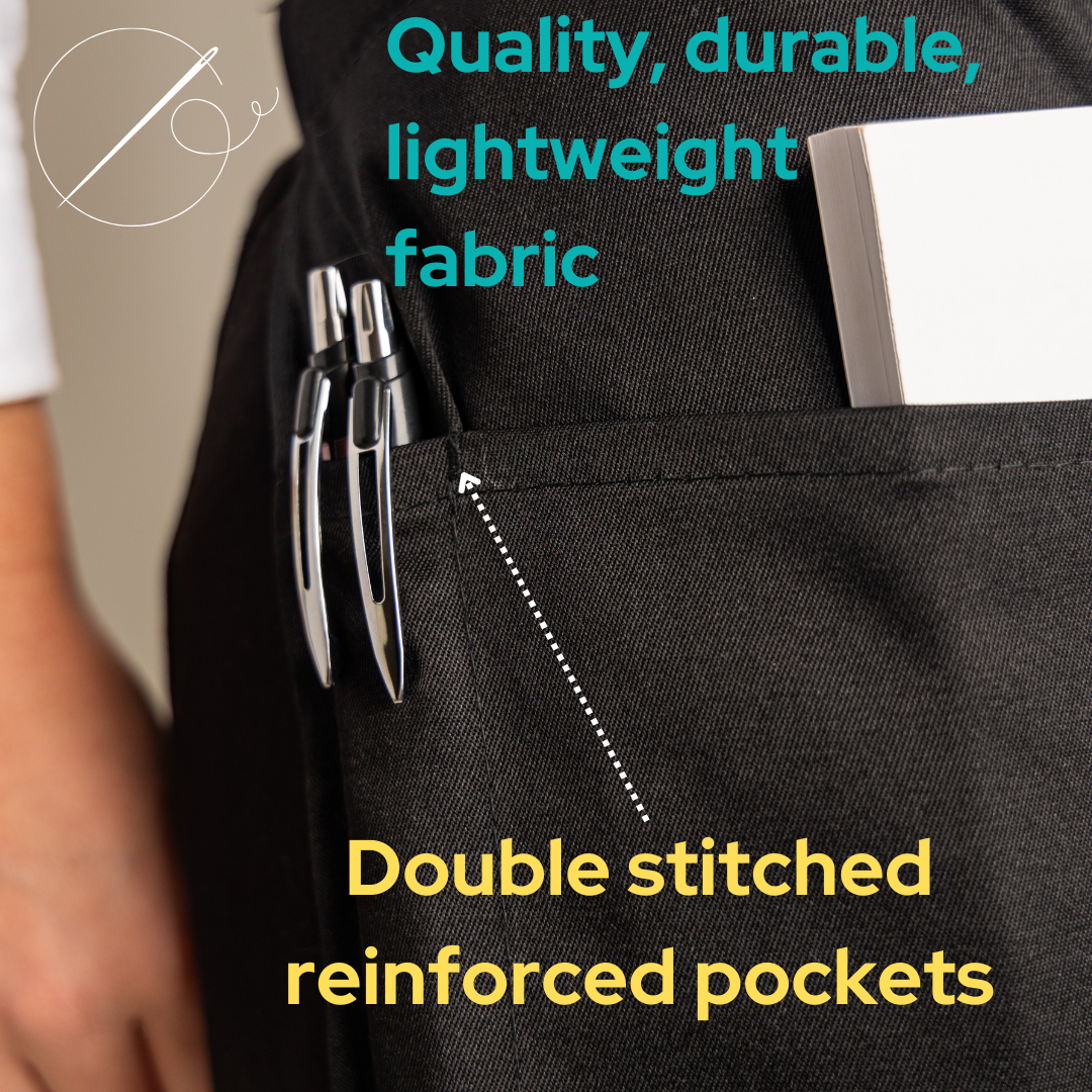 5 Pocket Apron - with Ties