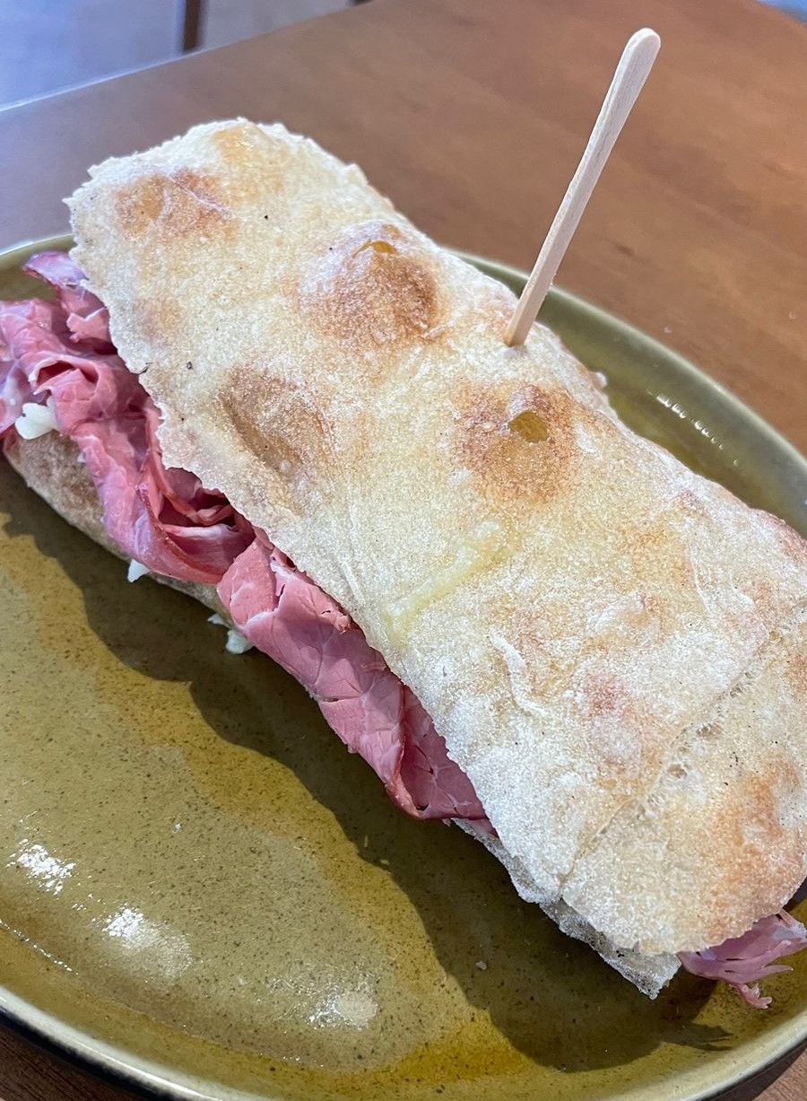 Sanduíche de ciabatta