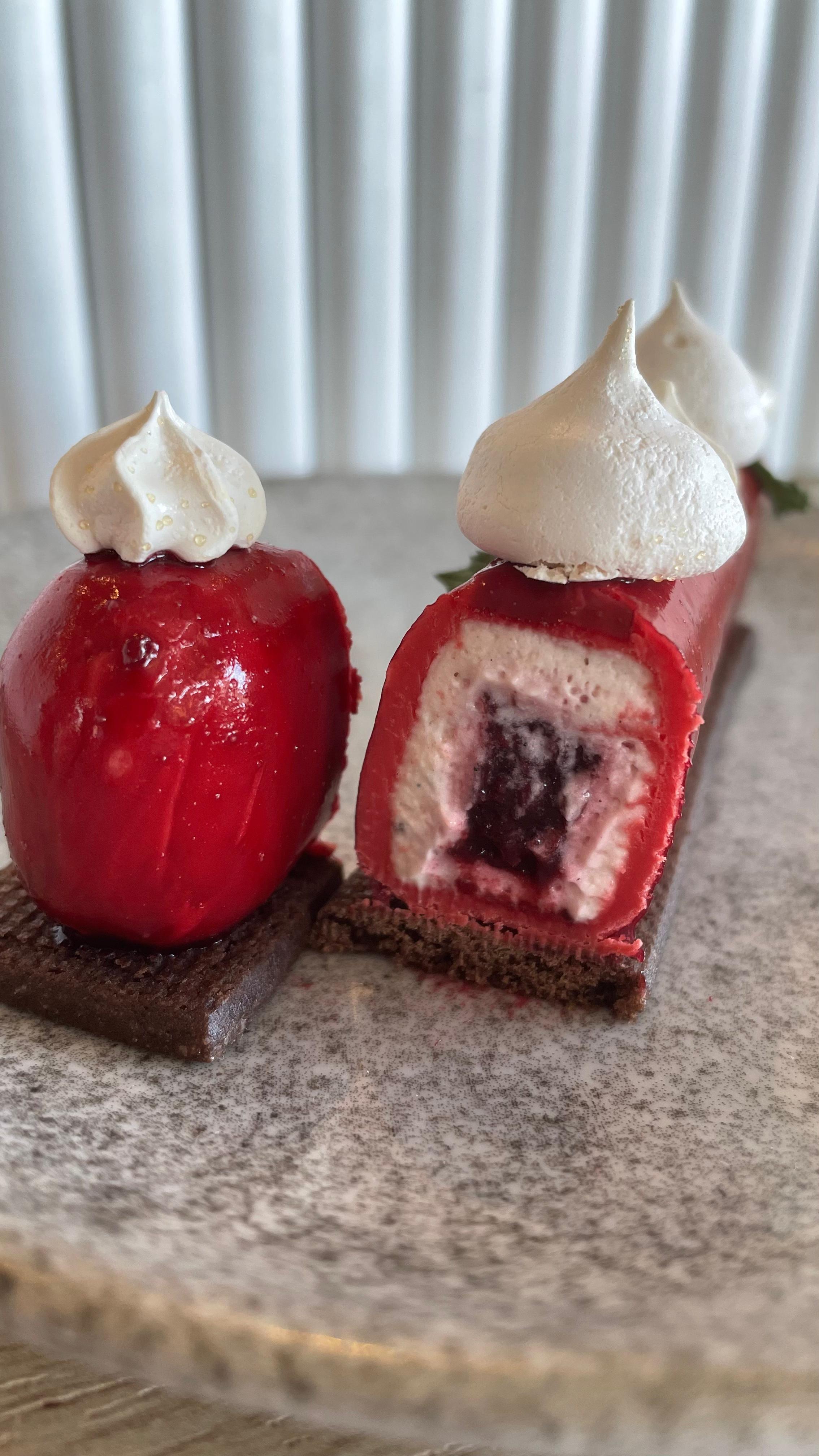 Entremet Frutas Vermelhas