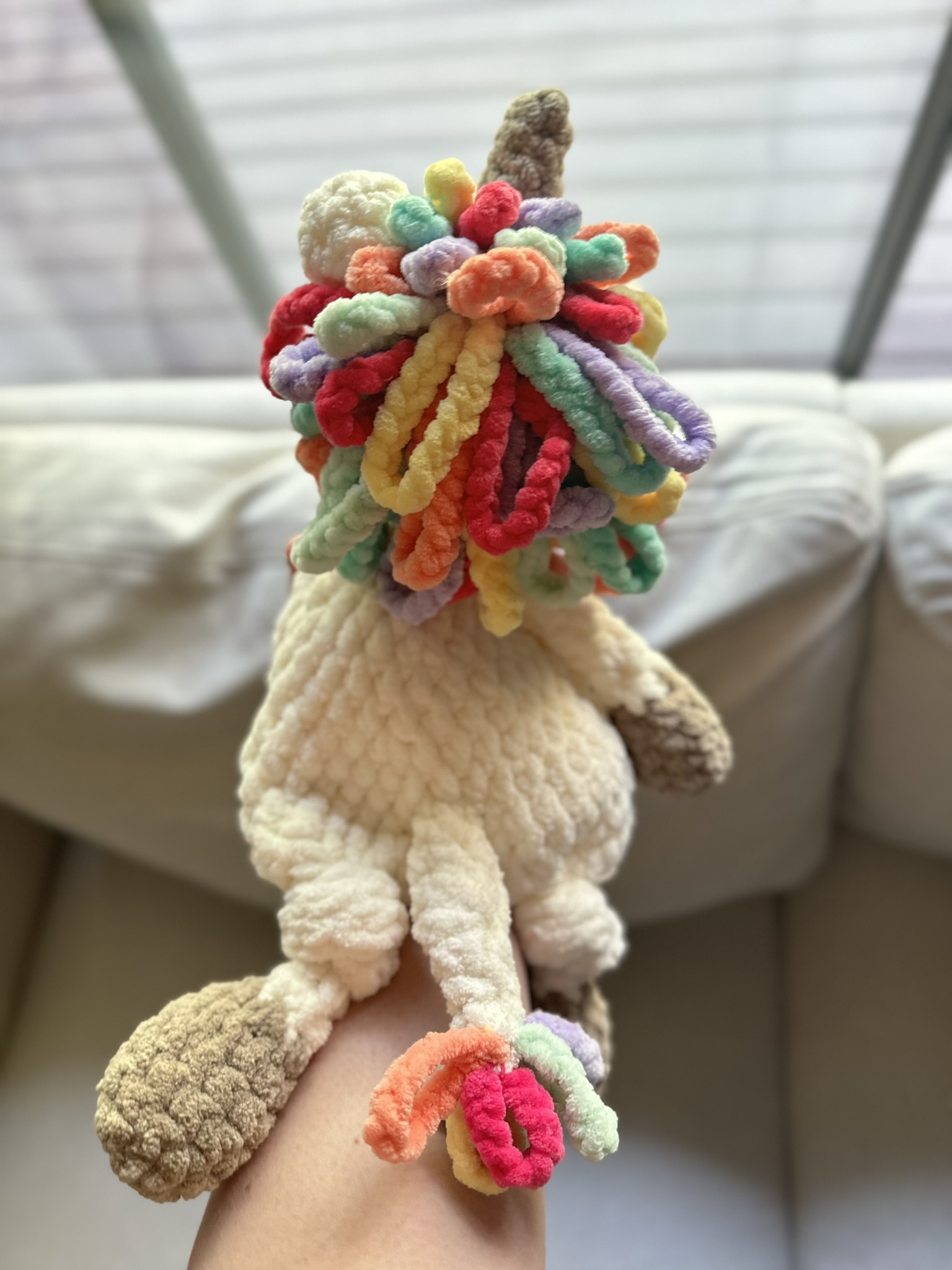Colorful Mini Unicorn Snugglar