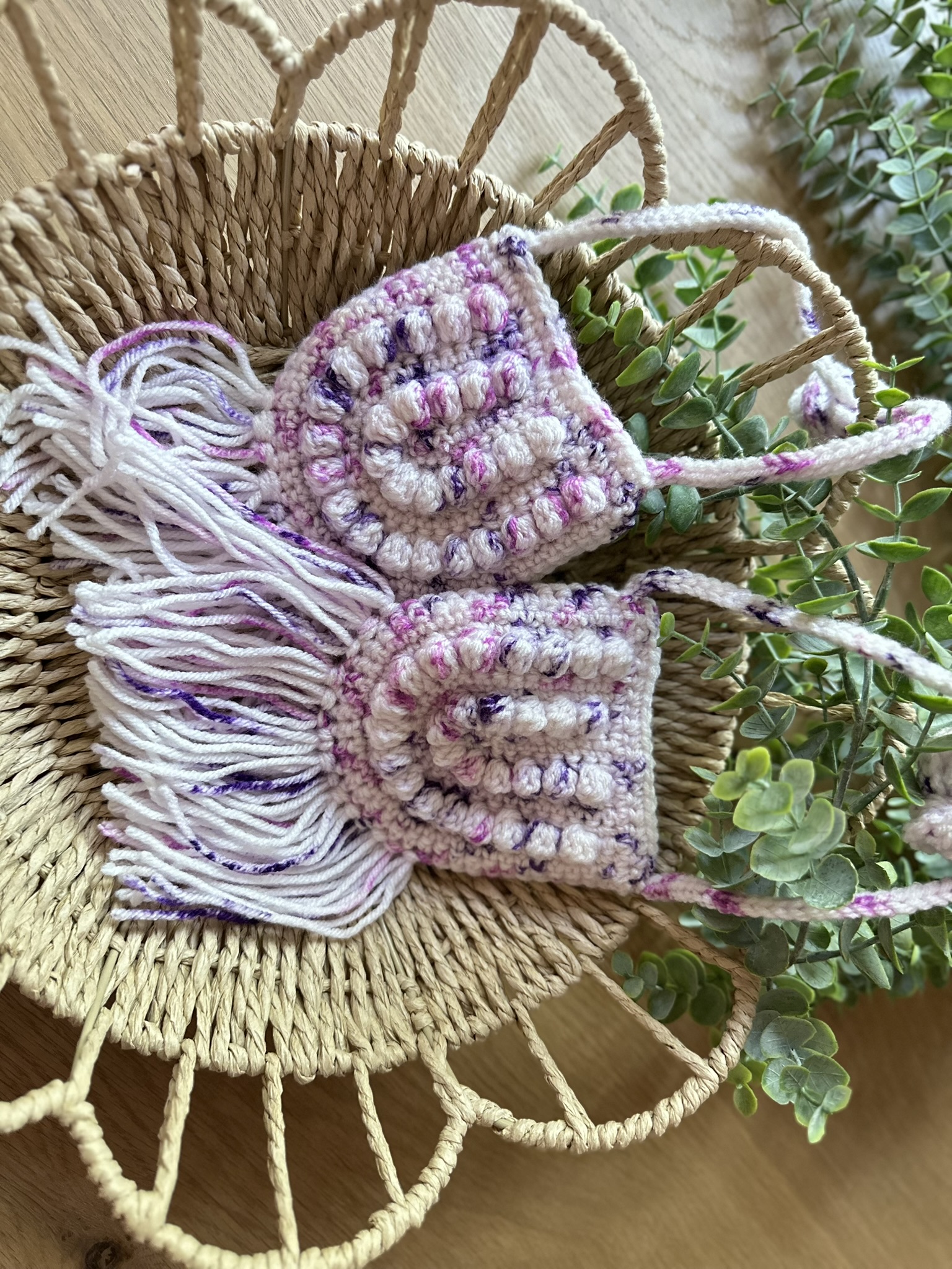 Crochet Toddler Purse, Bitty Boho Purse, Little Girl Accessory, Boho Toddler Purse, Fringe Crossbody Bag