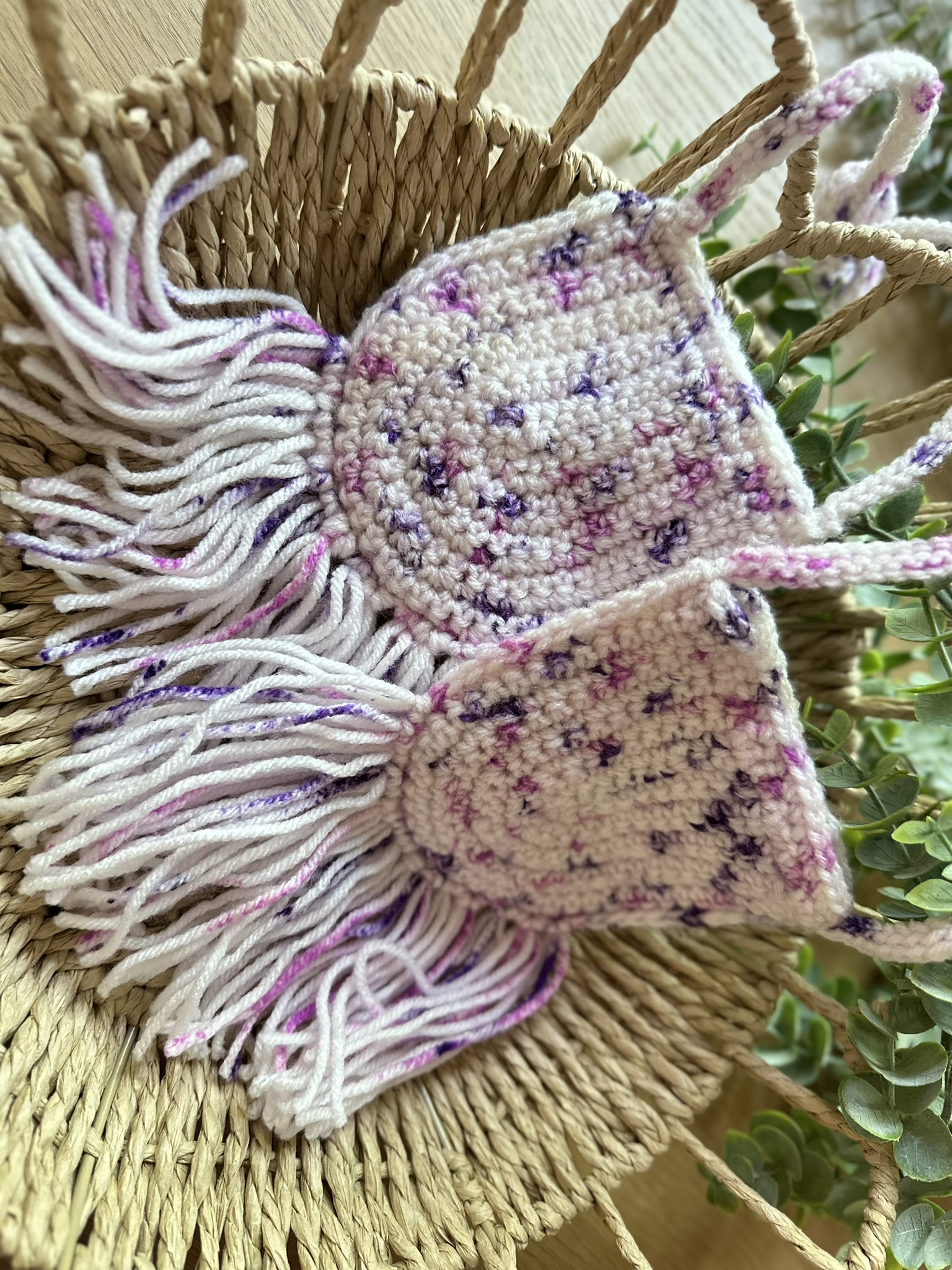 Crochet Toddler Purse, Bitty Boho Purse, Little Girl Accessory, Boho Toddler Purse, Fringe Crossbody Bag