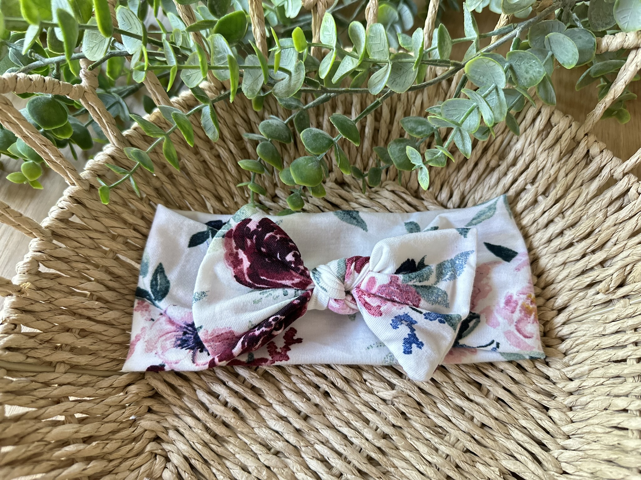 Adorable Stretchy Knit Knotted Bow Headband