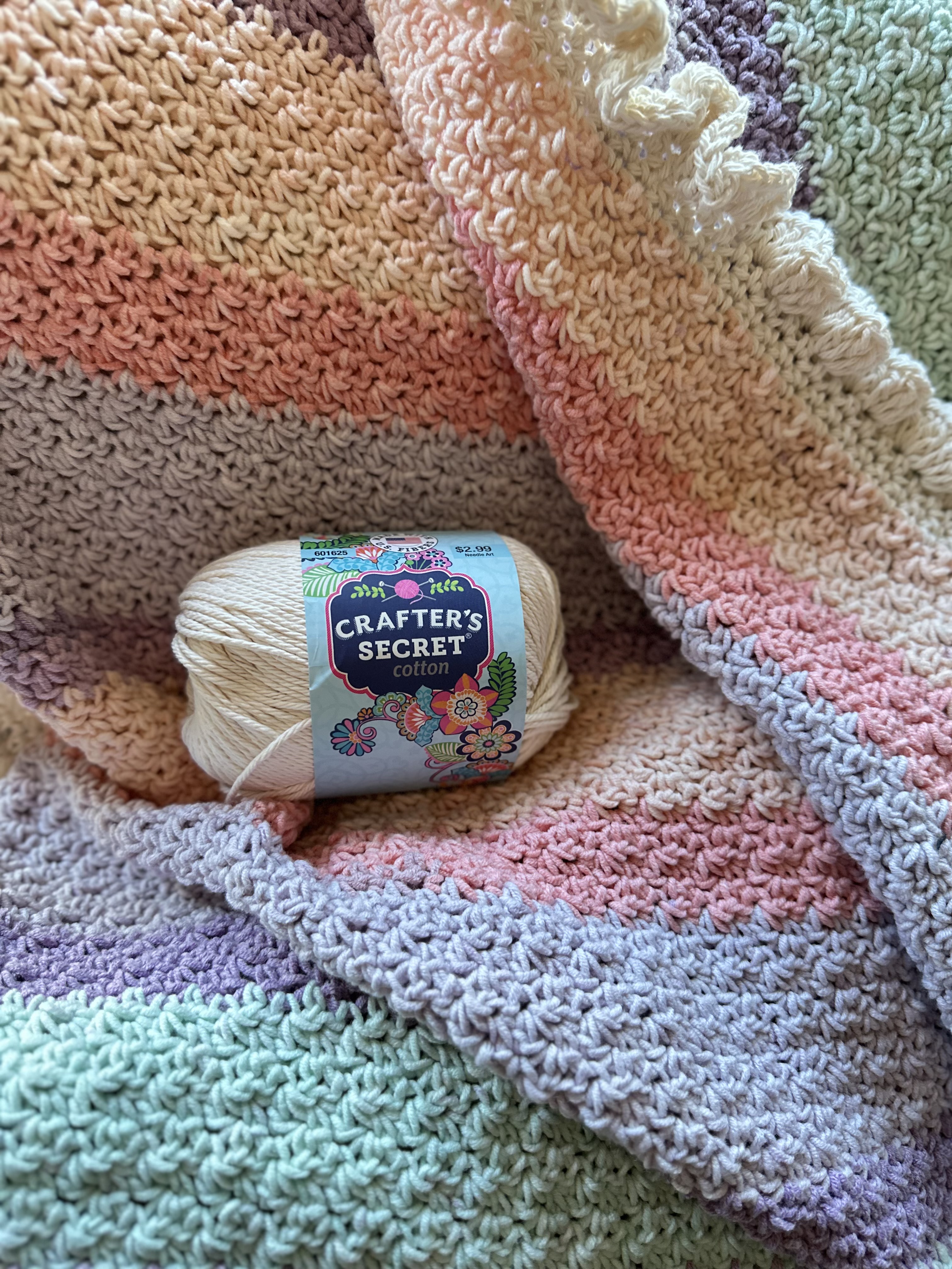 Simple Heirloom Crochet Blanket Pattern