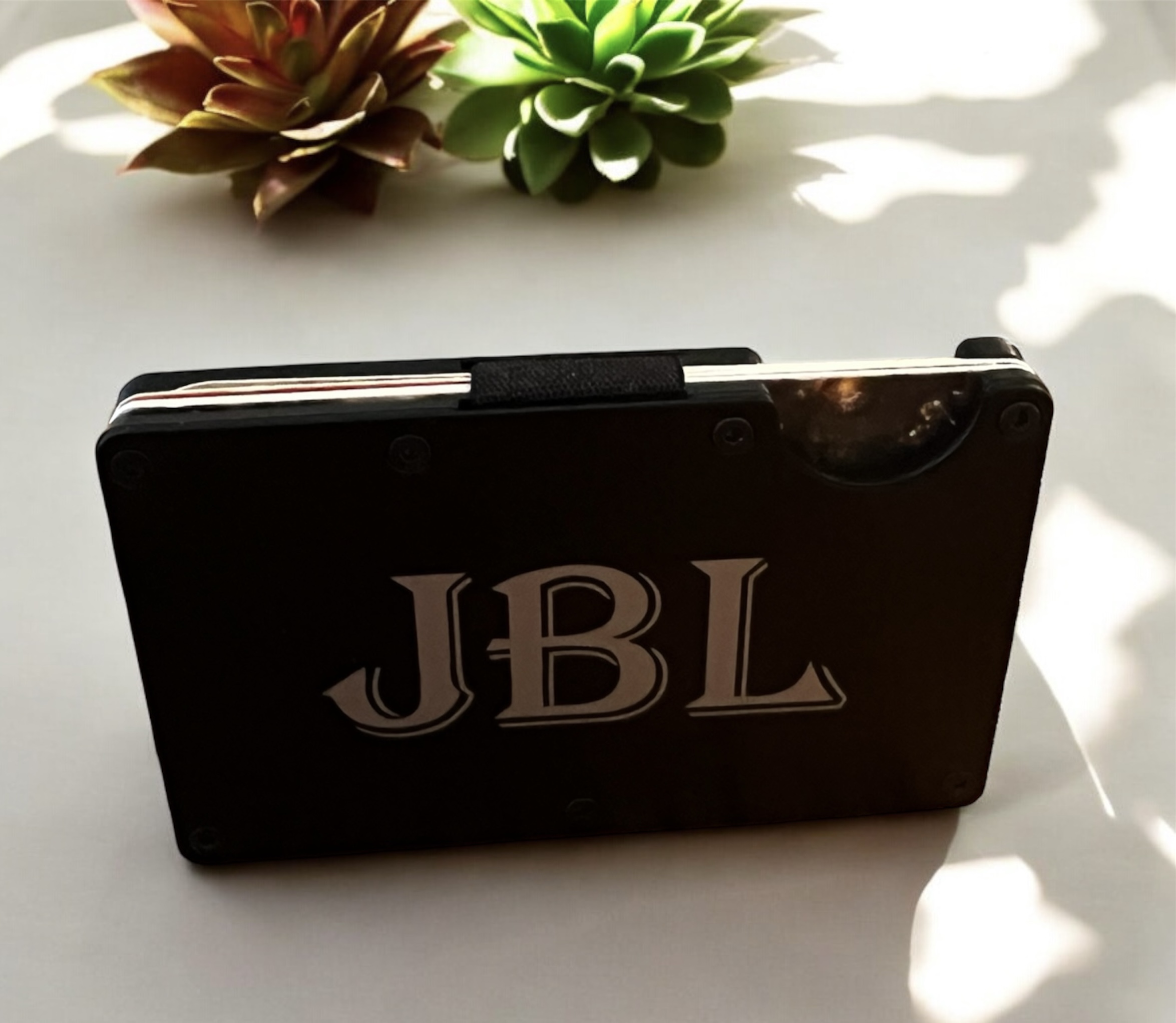 Men's Slim wallet front pocket RFID blocking credit card