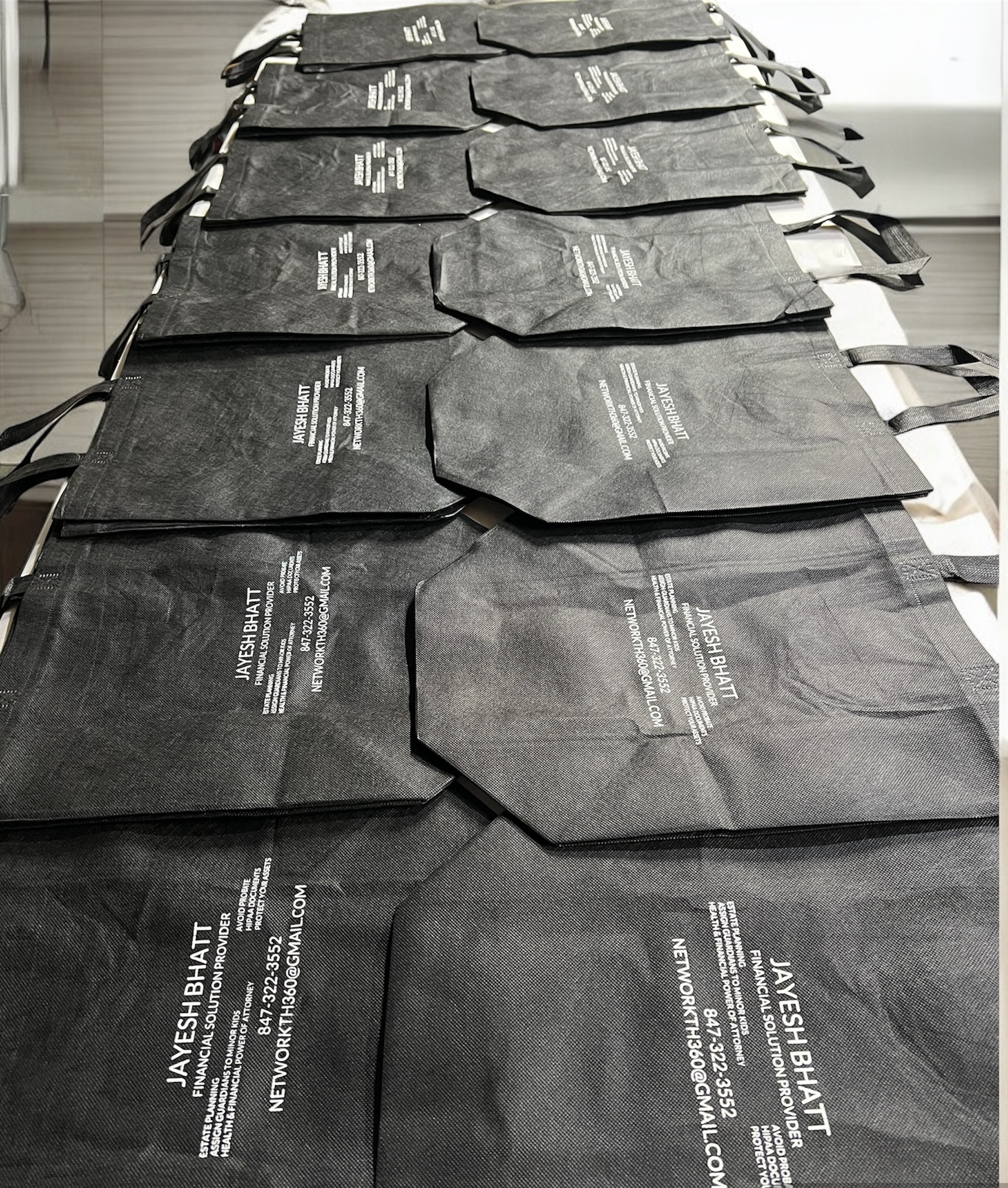 Customizable Tote Bags bulk quantity