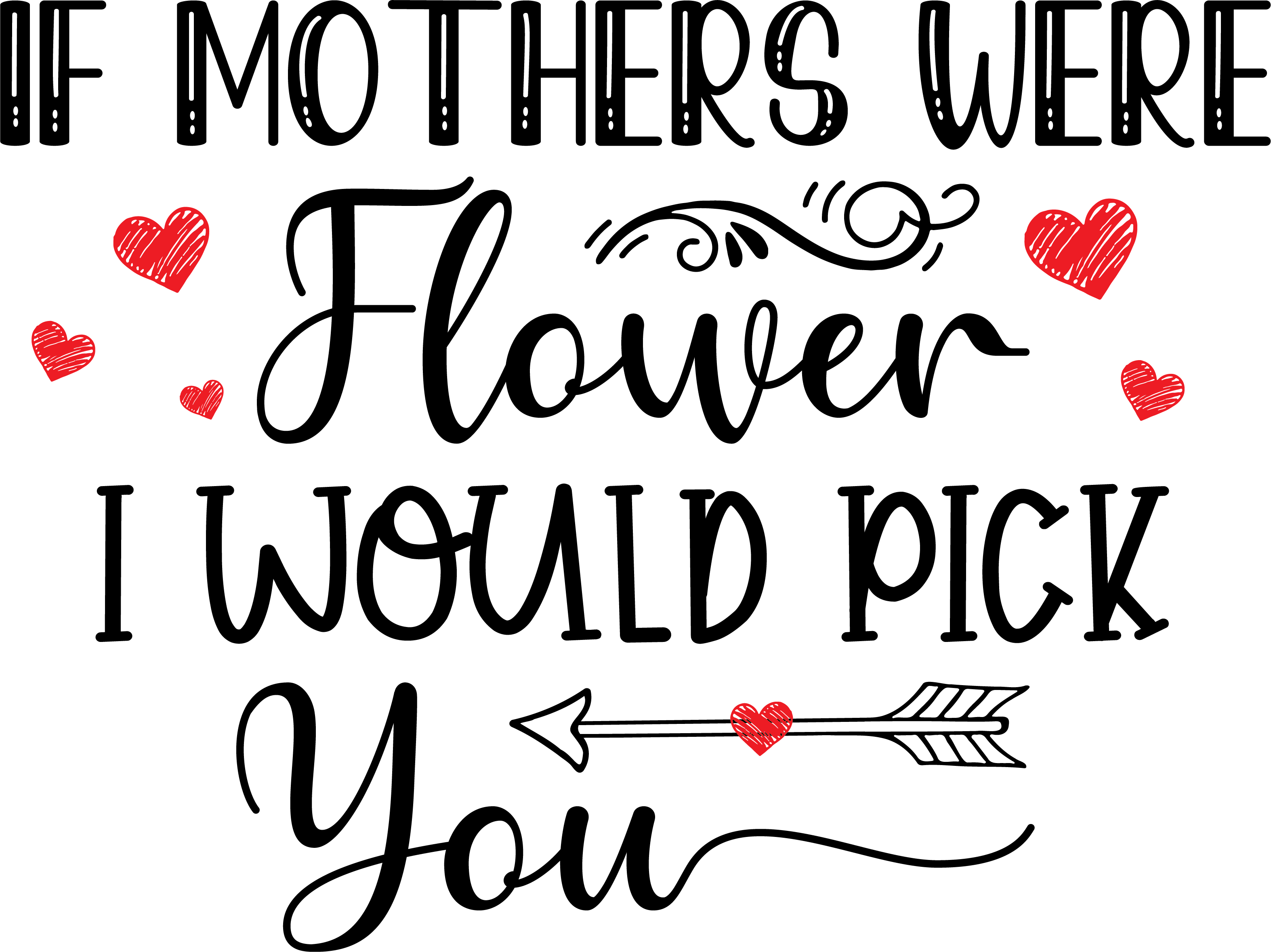 Mother and Daughter engraved Mirror