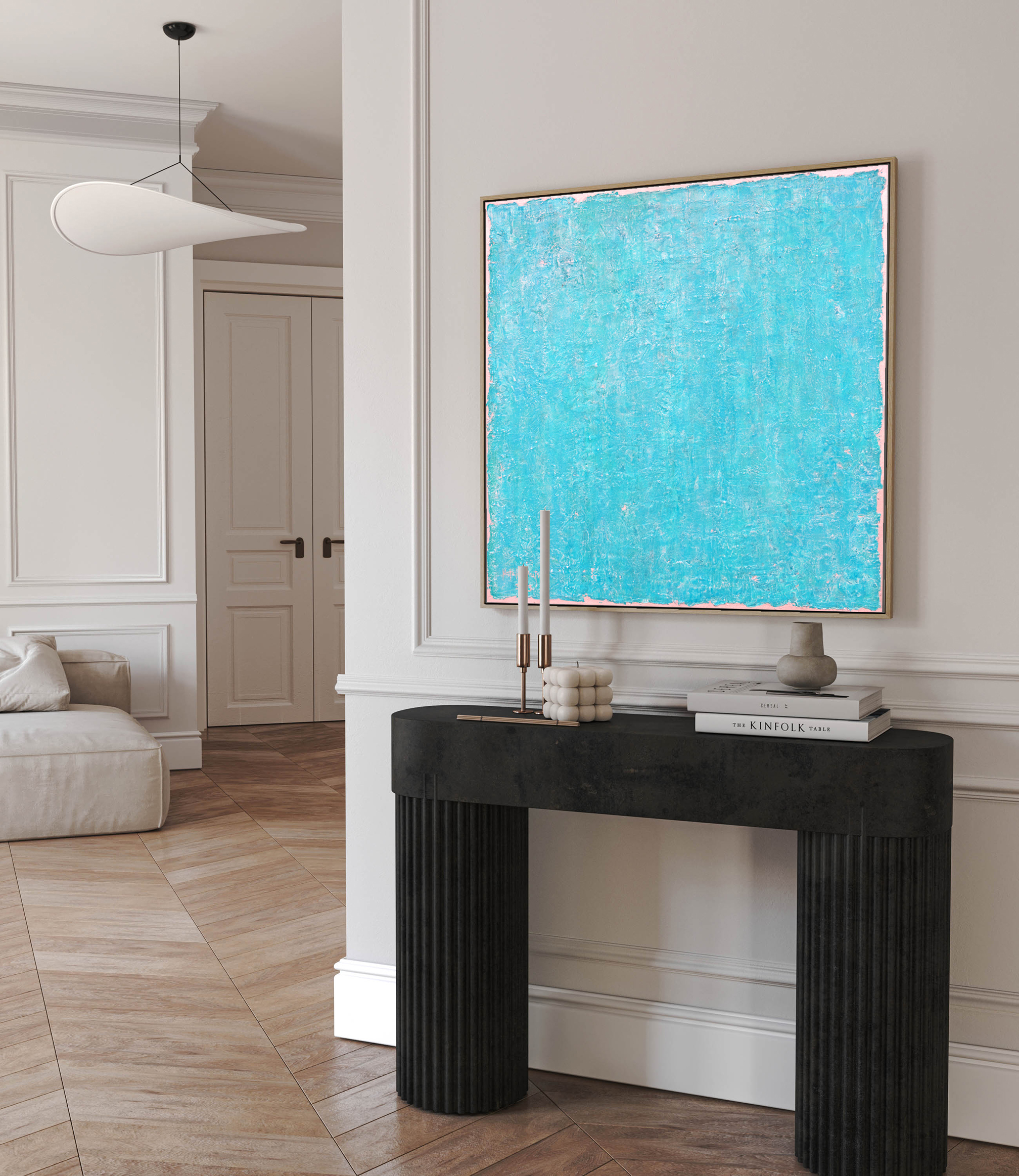 "Extraction of Blue''