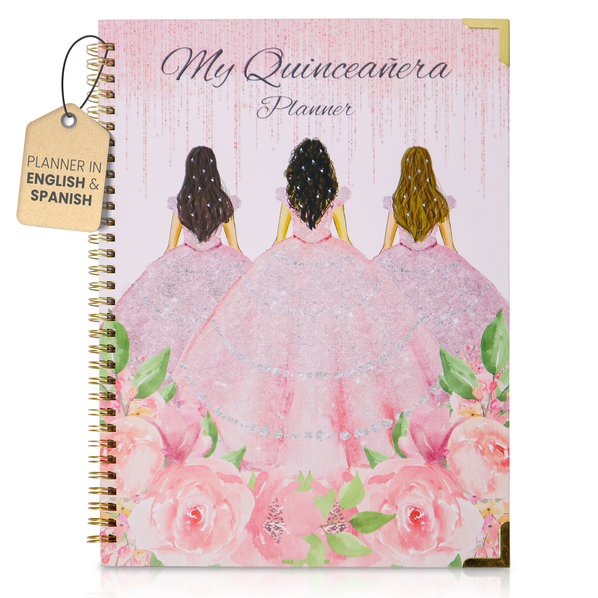 Quinceañera Planner - Pink Floral