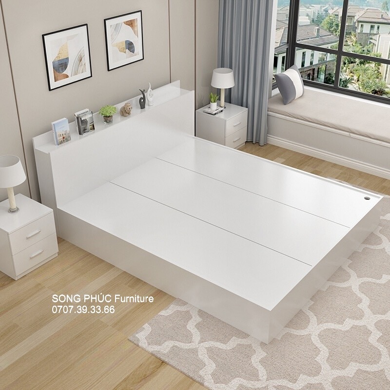 Giường Ngủ Gỗ  Hiện Đại Sang Trọng SP-204