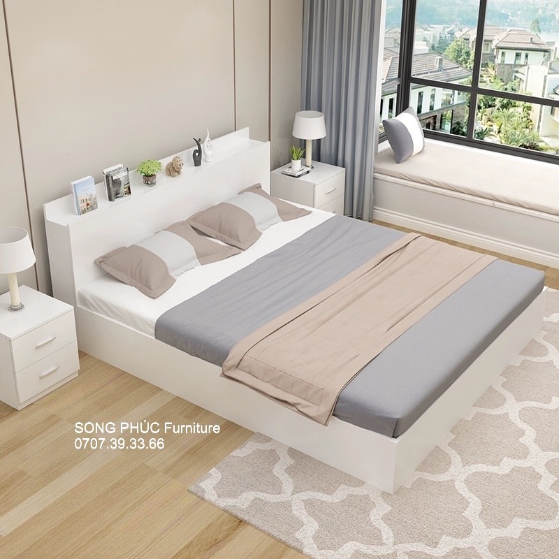 Giường Ngủ Gỗ  Hiện Đại Sang Trọng SP-204