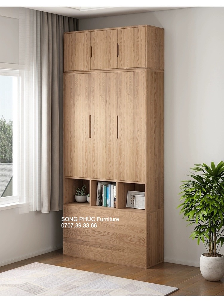 Giường Ngủ Kết Hợp Tủ Quần Áo Đẹp, Gía Rẻ SP-602