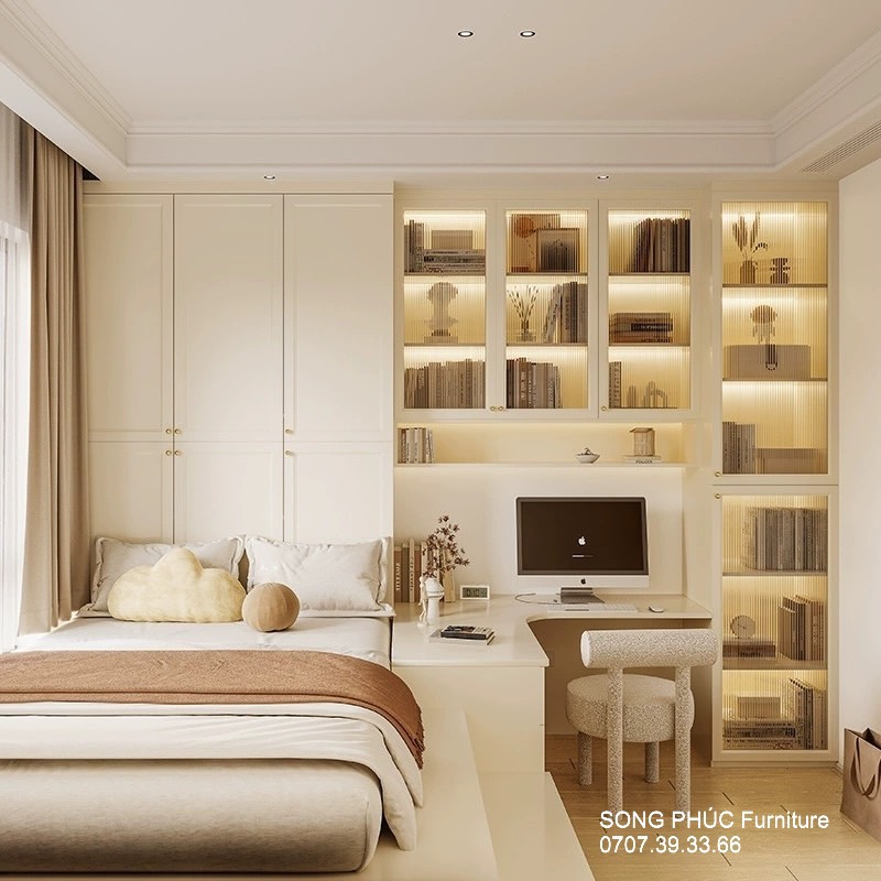 Trọn Bộ Nội Thất Phòng Ngủ Giá Rẻ SP-605