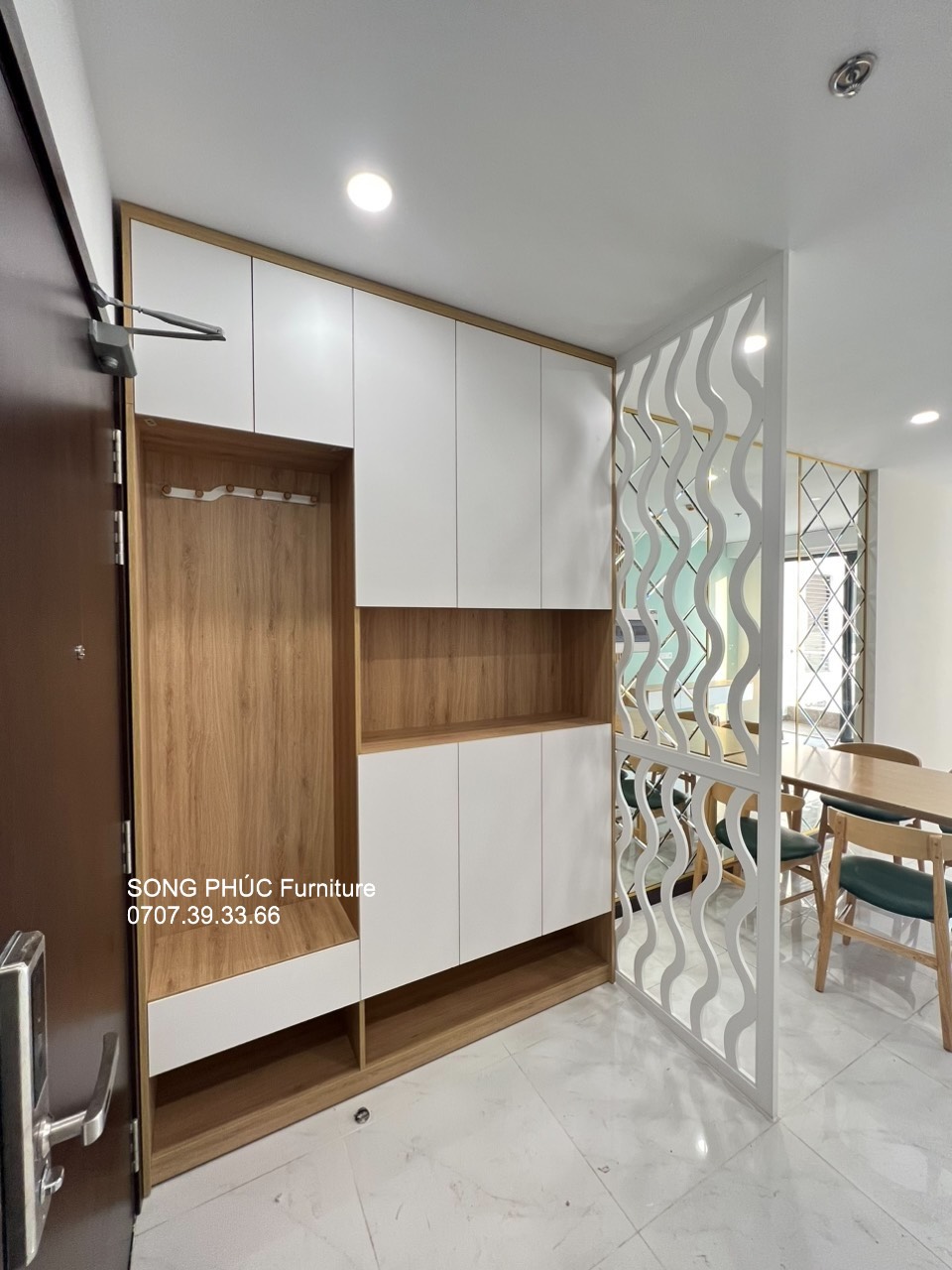 Thi Công Nội Thất Chung Cư Đẹp Tại Bình Dương, Gỗ Công Nghiệp 