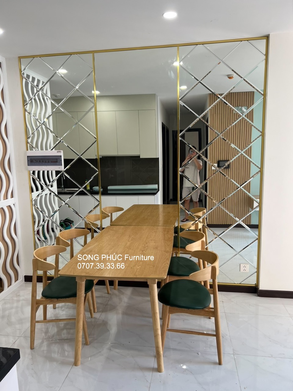 Thi Công Nội Thất Chung Cư Đẹp Tại Bình Dương, Gỗ Công Nghiệp 