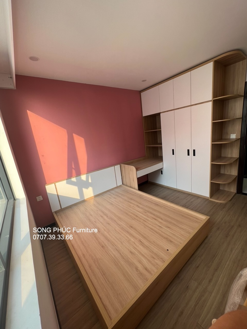 Thi Công Nội Thất Chung Cư Đẹp Tại Bình Dương, Gỗ Công Nghiệp