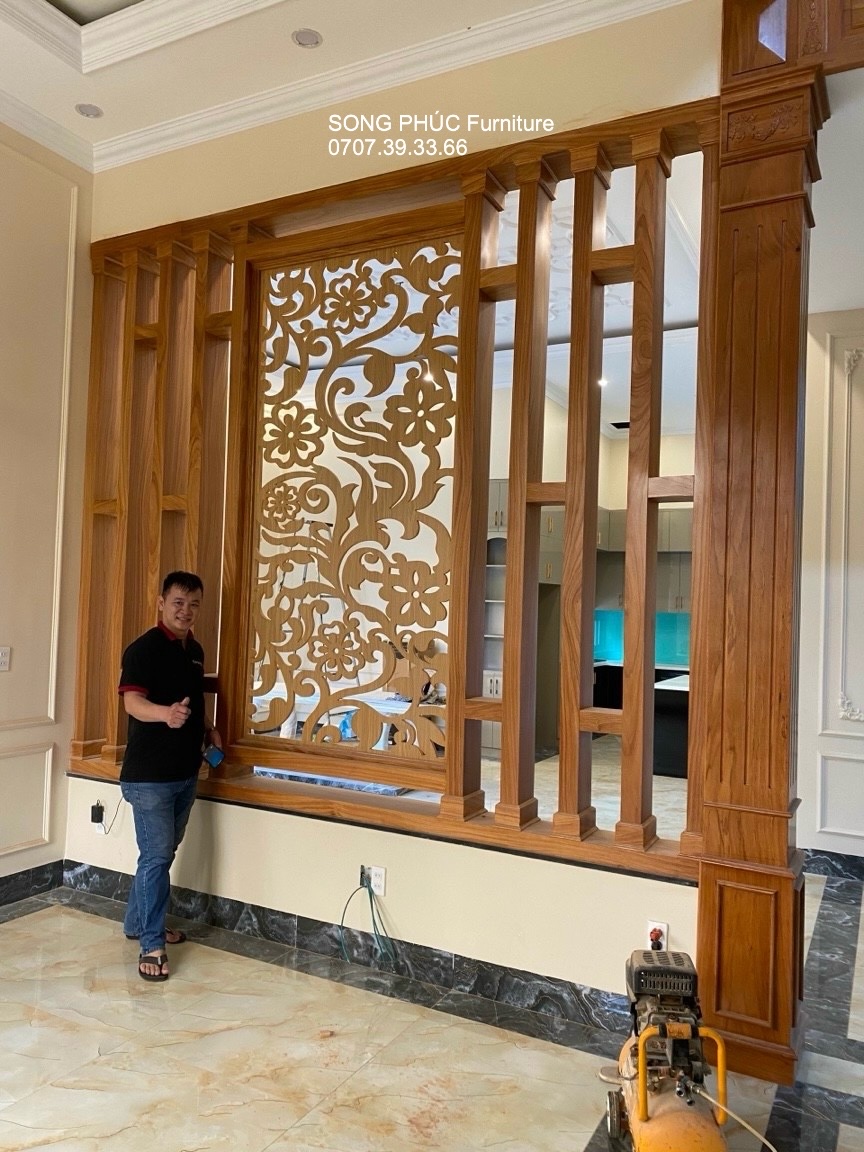 Nội Thất Biệt Thự Gỗ Tự Nhiên Sang Trọng