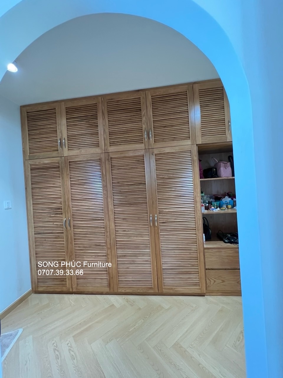 Thi Công Nội Thất Biệt Thự Nhà Vườn Gỗ Sồi Tự Nhiên.