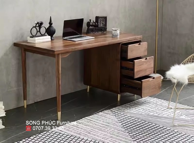 Bàn Làm Việc Có Ngăn Kéo Giá Rẻ BLV304