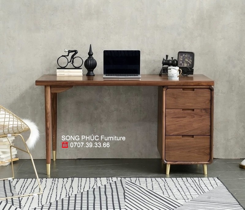 Bàn Làm Việc Có Ngăn Kéo Giá Rẻ BLV304