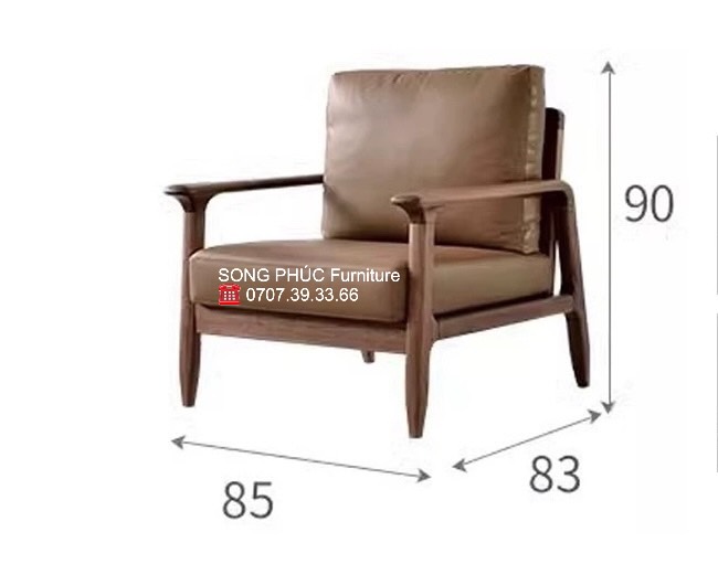 Sofa Phòng Khách Đẹp Hiện Đại SP-401