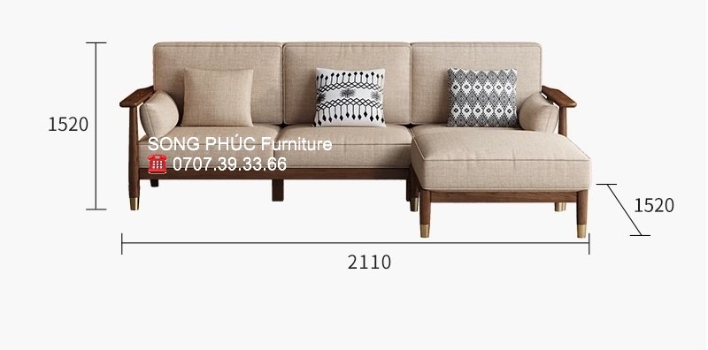 Ghế Sofa Phòng Khách Đơn Giản Giá Rẻ SP-402