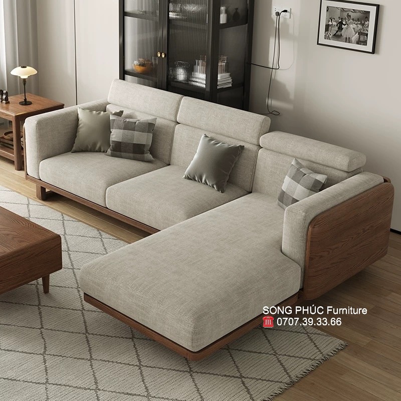 Sofa Góc Chữ L Hiện Đại Sang Trọng SP-405