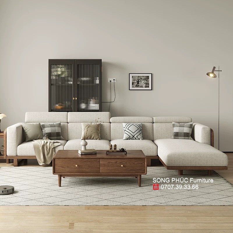 Sofa Góc Chữ L Hiện Đại Sang Trọng SP-405