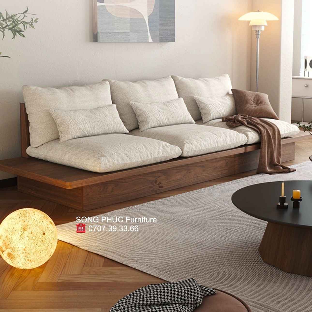 Mẫu Sofa Có Ngăn Kéo Thông MInh Tiện Ích SP-406