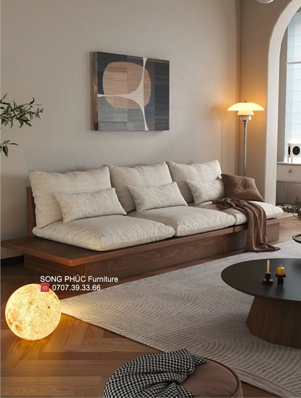 Mẫu Sofa Có Ngăn Kéo Thông MInh Tiện Ích SP-406