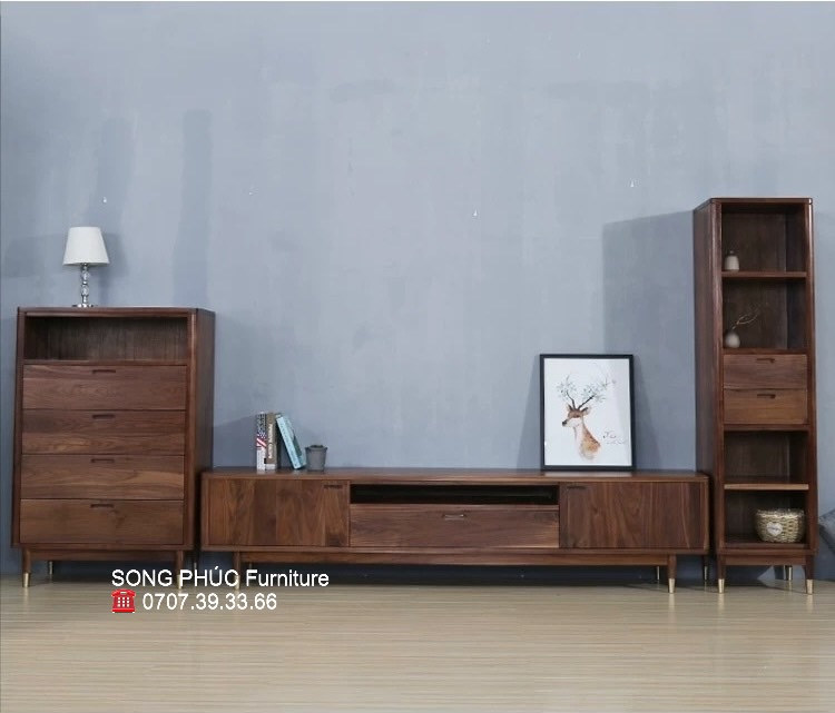 Bộ Kệ Tivi Phòng Khách Giá Rẻ Hiện Đại SP-910