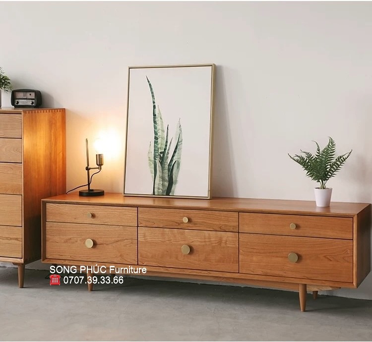 Kệ Tivi Gỗ Kiểu Hiện Đại SP-907