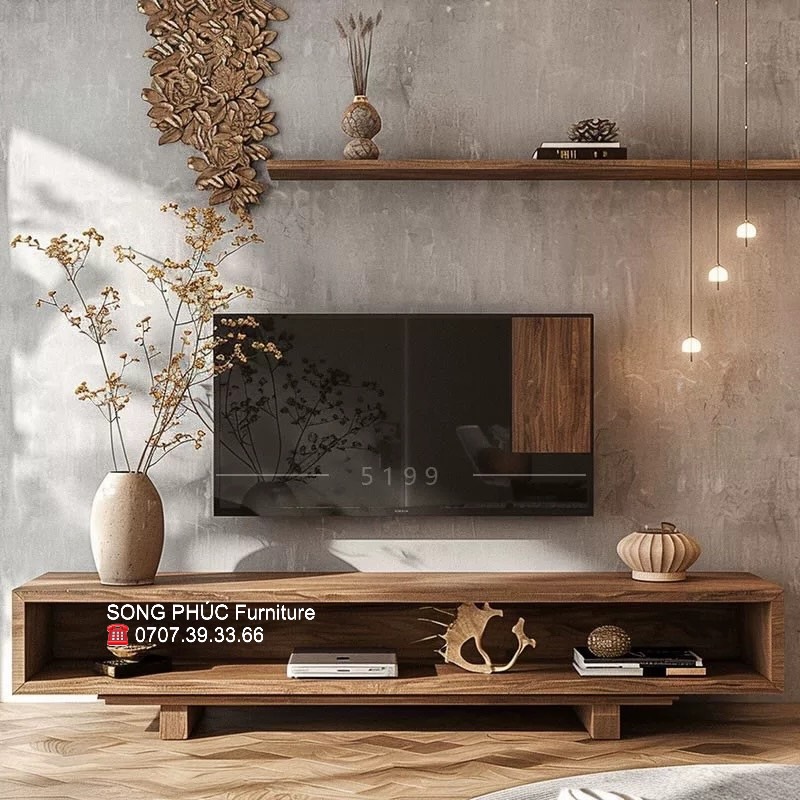 Kệ Tivi Gỗ Thịt Sang Trọng Giá Rẻ SP-913