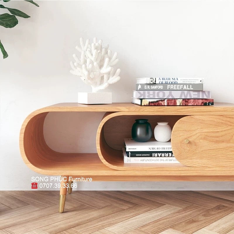 Tủ Kệ Trang Trí Phòng Khách Hiện Đại SP-911