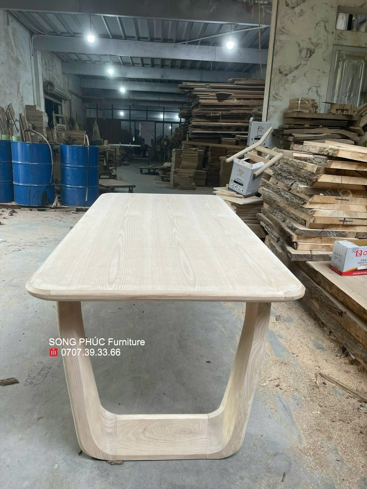 Bộ Bàn Ăn Gỗ Màu Óc Chó Đẹp, Hiện Đại SP-506