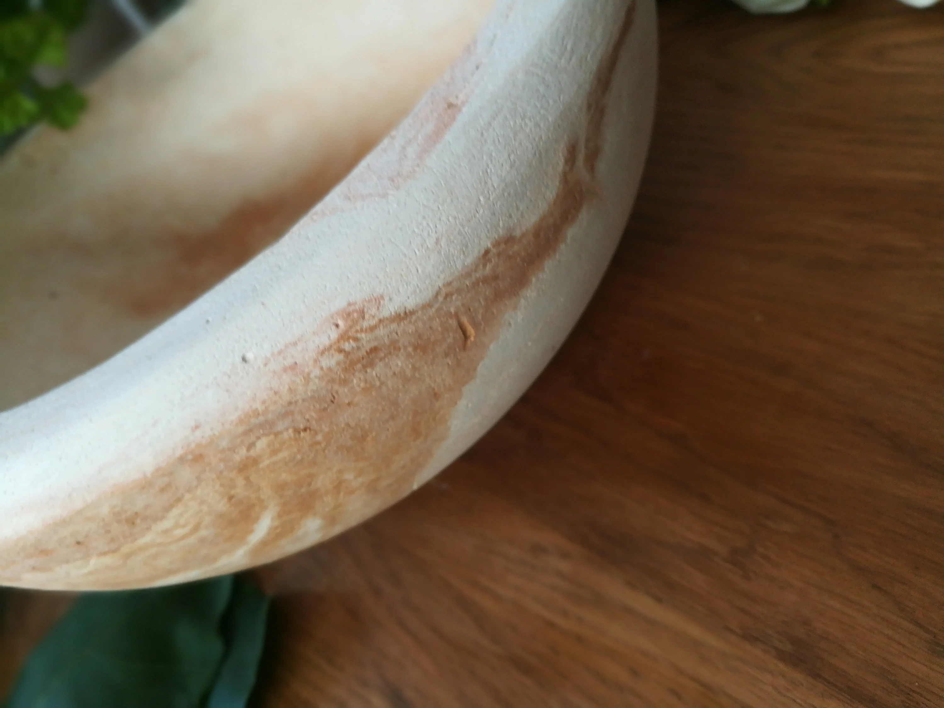 Handcrafted Marbled Ceramic Bowl