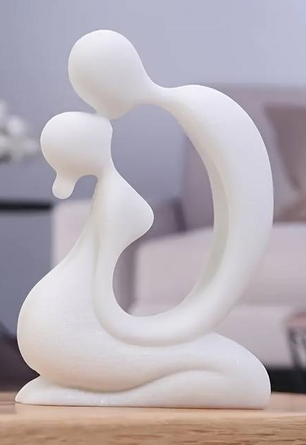 Two In Love Ornament, Sculpture Decoration