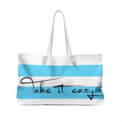 Take It Easy Weekender Tote Bag