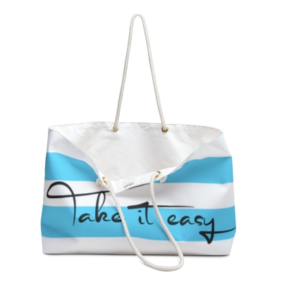 Take It Easy Weekender Tote Bag